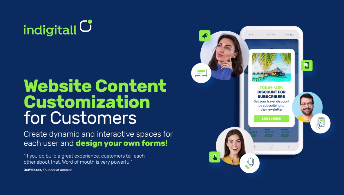 Website Content Customization
