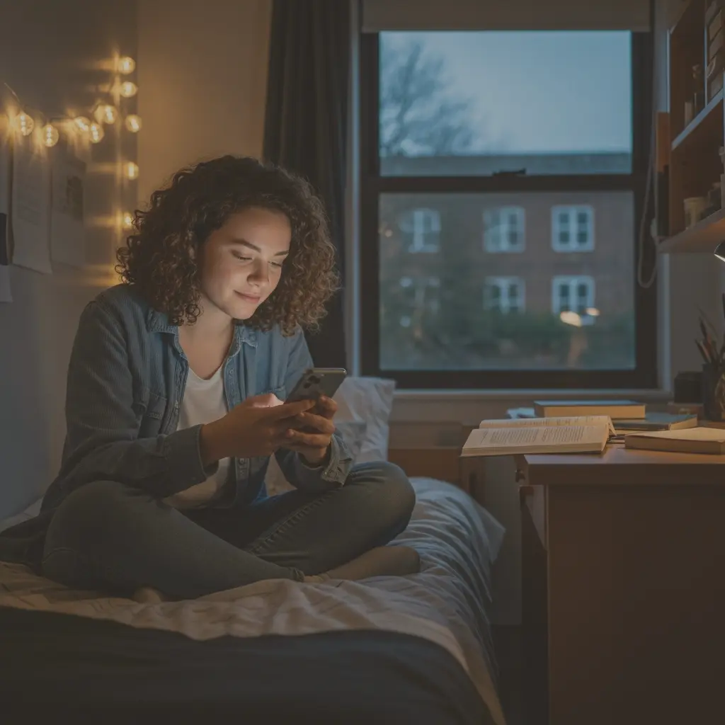 Student Wellbeing: Offering Private Mental Health Support Channels via Mobile