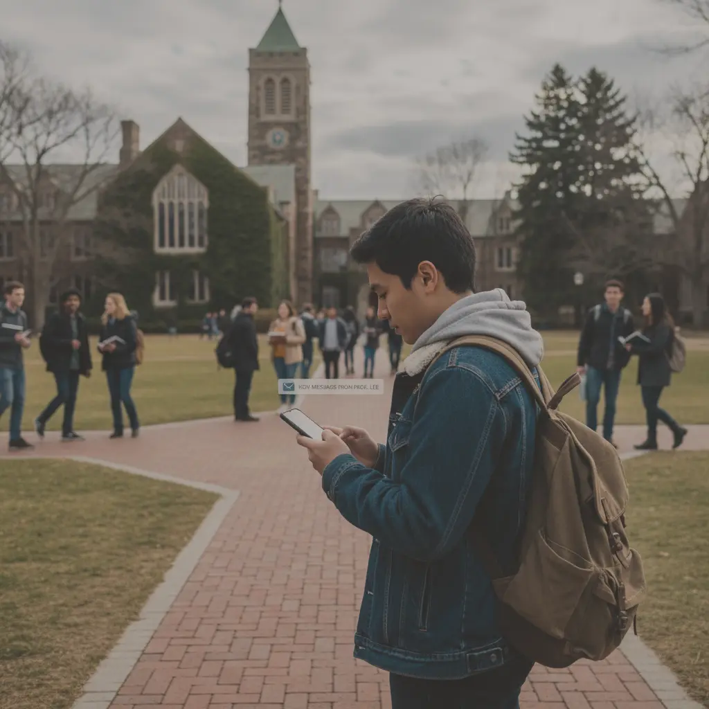 Actualizaciones instantáneas del campus: Comunicando cancelaciones de clases y alertas de seguridad en tiempo real