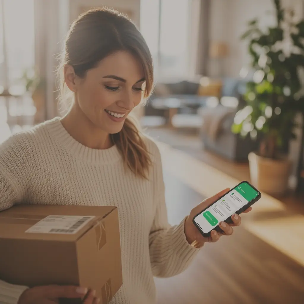 Post-Purchase Delight: Automating shipping updates and review requests via WhatsApp