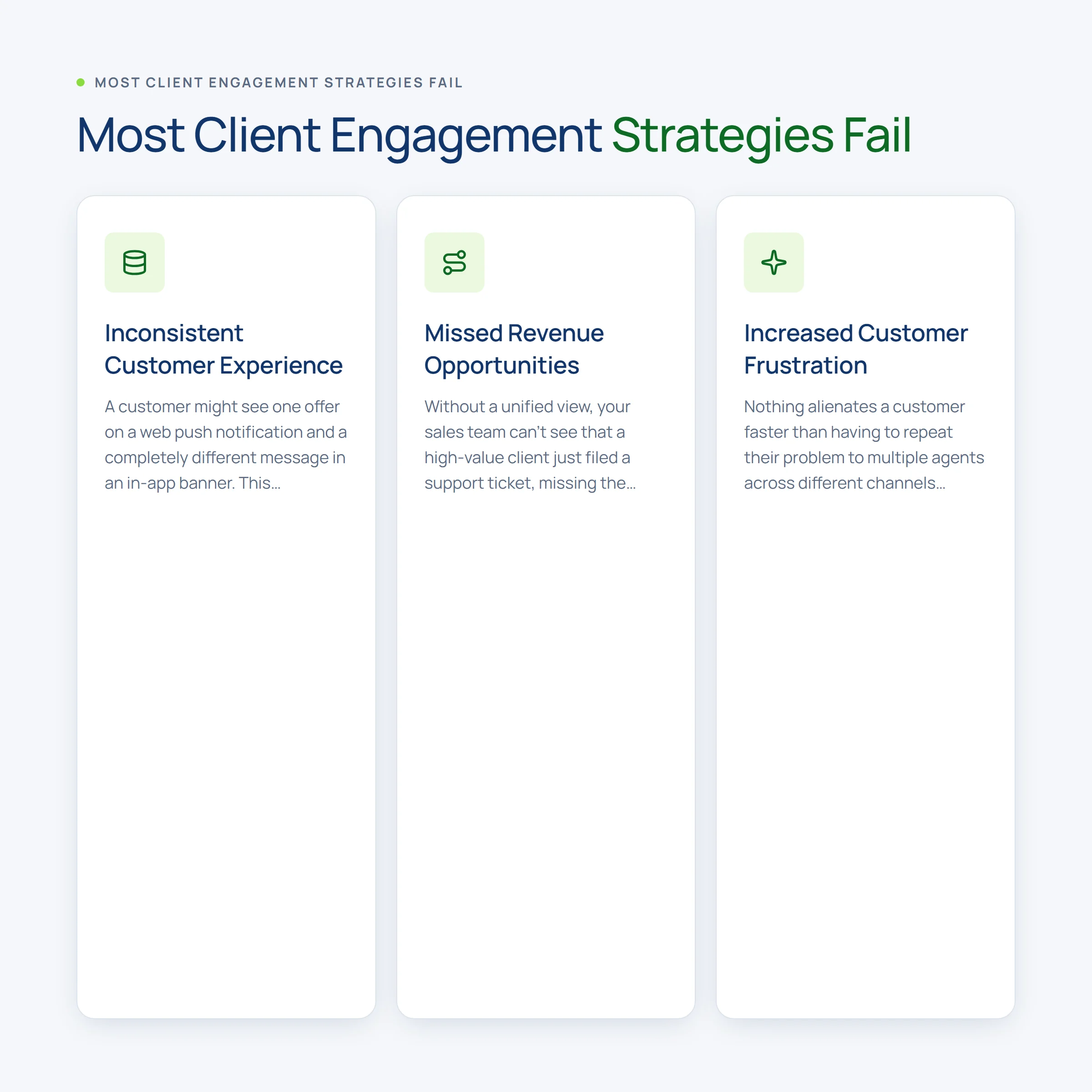 Most Client Engagement Strategies Fail