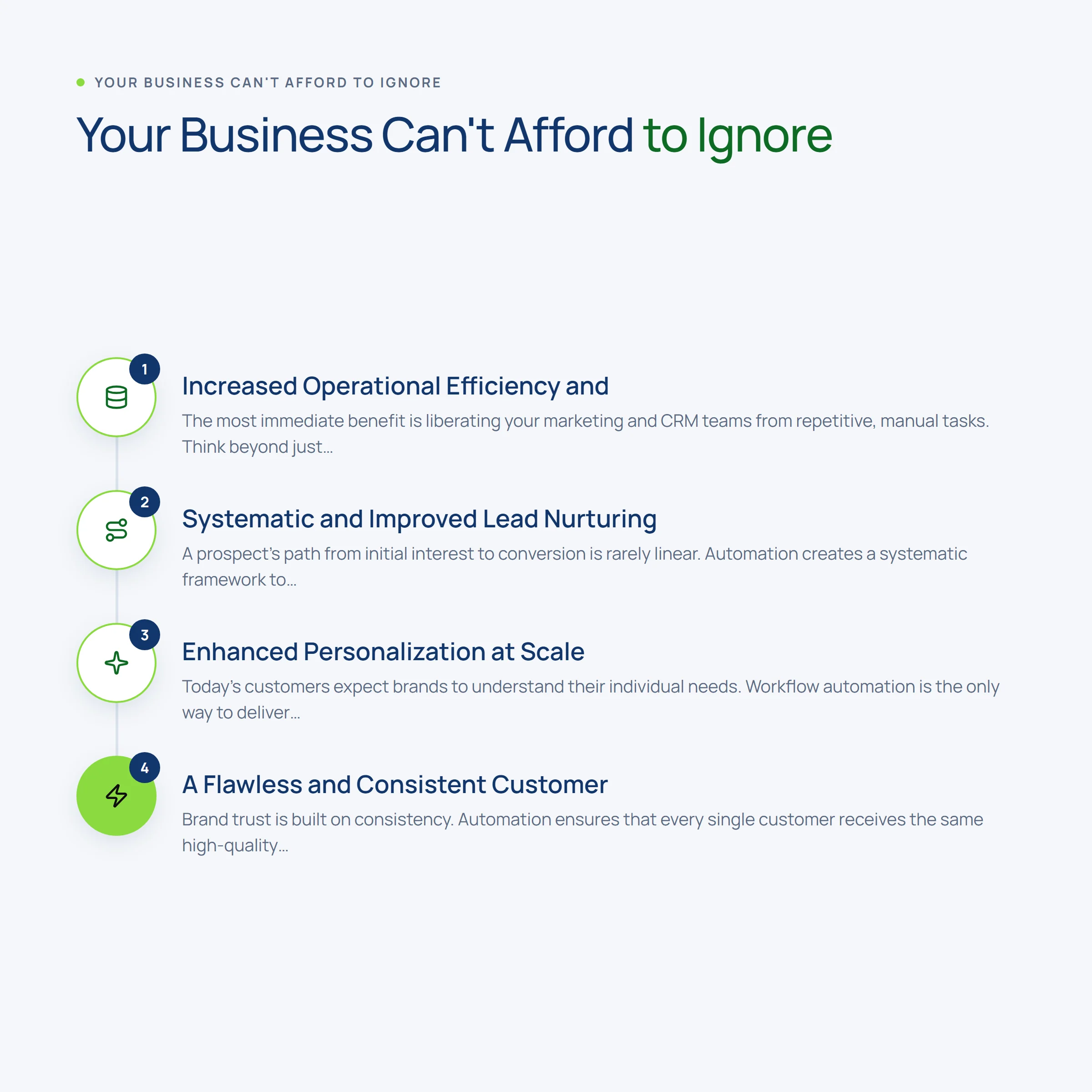 Your Business Can't Afford to Ignore