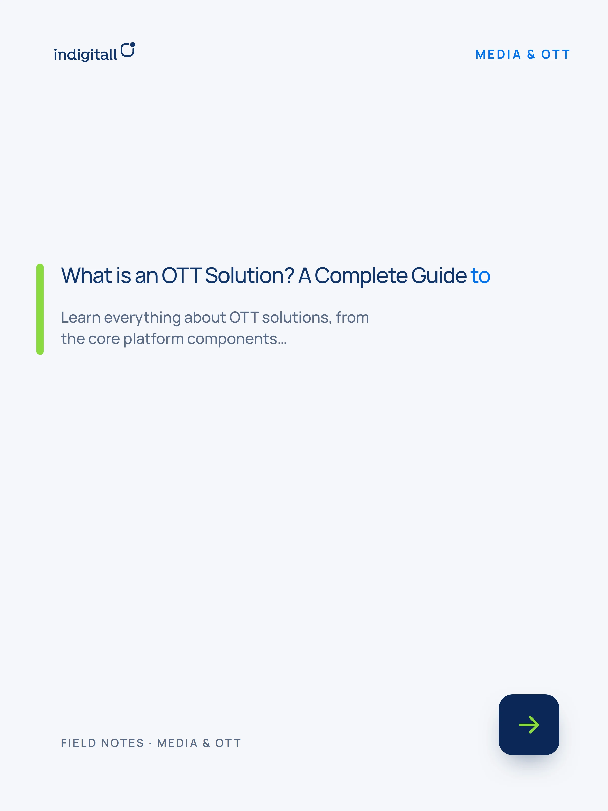 What is an OTT Solution? A Complete Guide to Platforms & Monetization