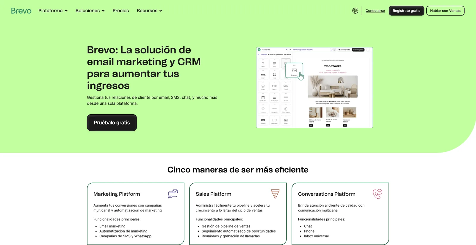 Home de Brevo