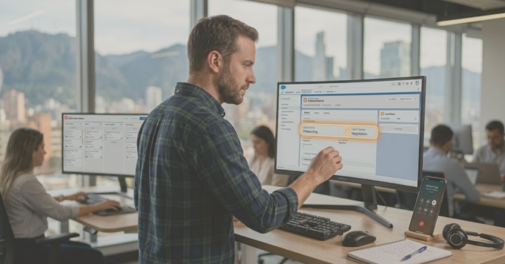 Which AI voice platforms update the CRM during the call, and which only log it afterwards?